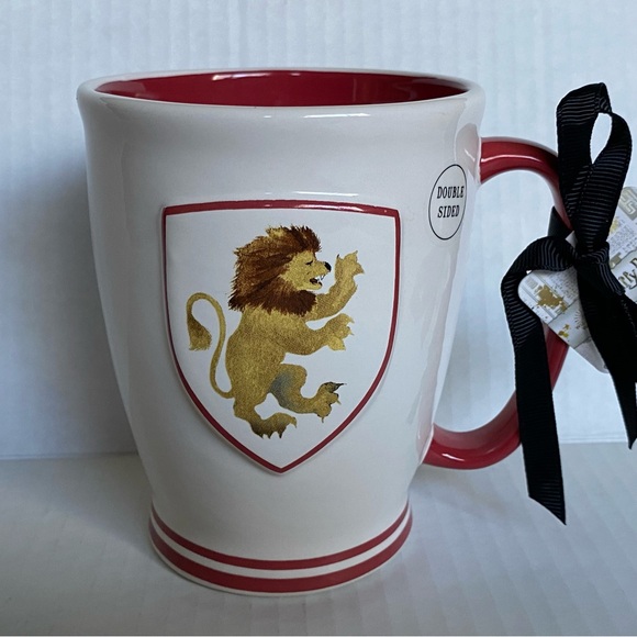 Harry Potter Gryffindor Mug New Rae Dunn NWT Coffee Tea Shield Ceramic Gift - Picture 1 of 15